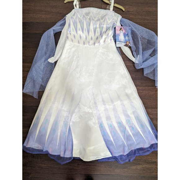 NWT Disney Princess Elsa Sz 4-6 Halloween Costume Dress up Dress